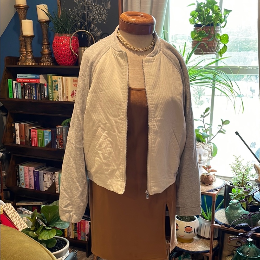 Ann Taylor loft bomber jacket